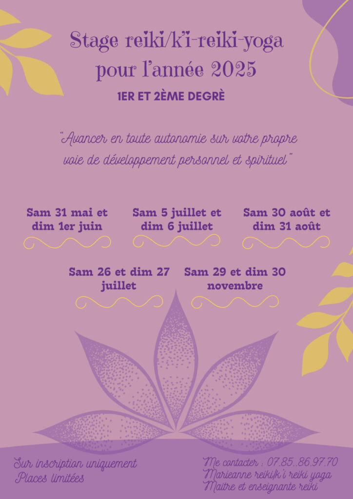 Marie-Anne Reiki / K'i-Reiki-Yoga | Bien-être et équilibre à Cherbourg